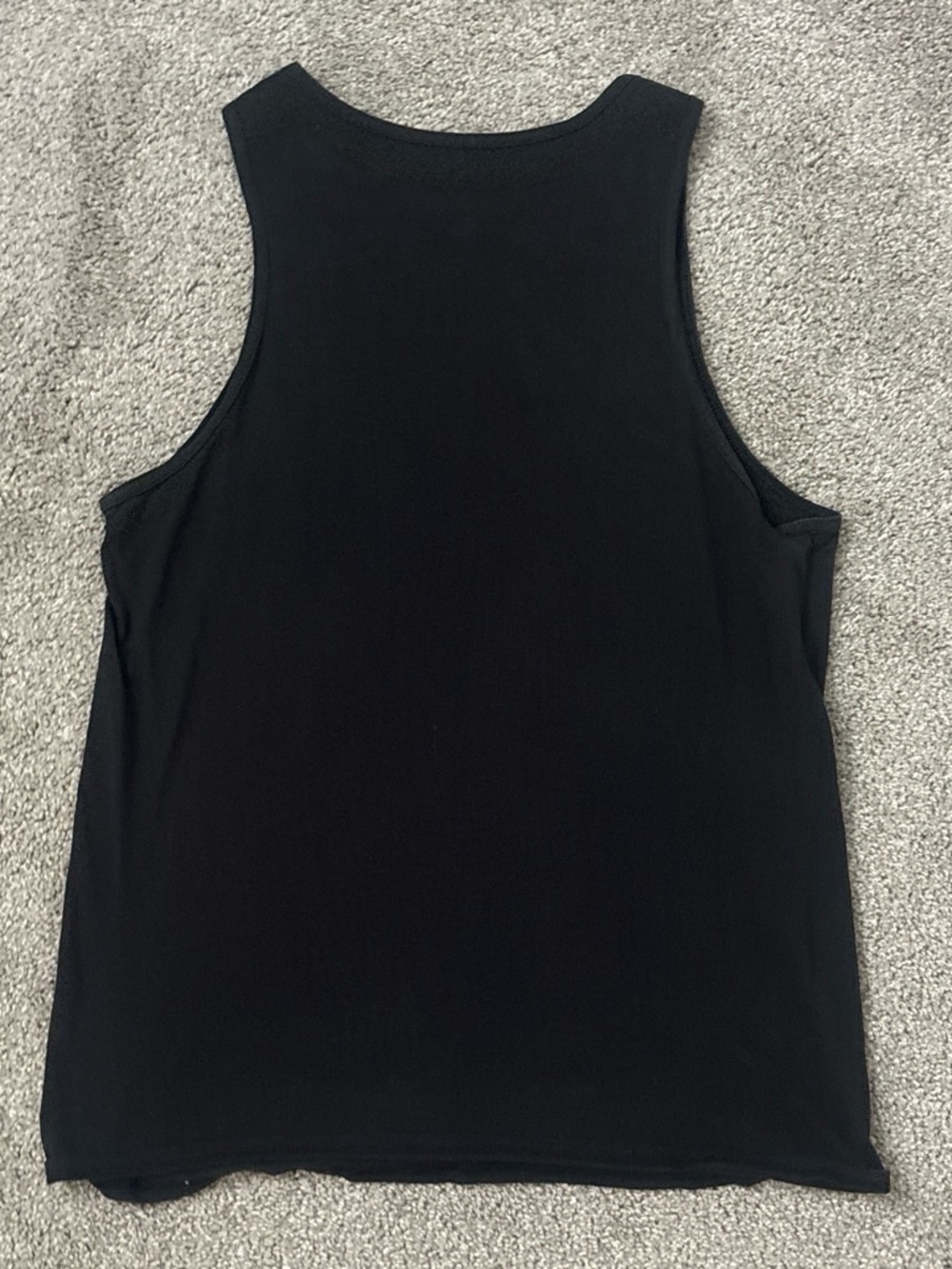 Black PRIDE Tank Top with Rainbow Print - Picture 3 of 3